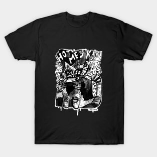 Hot Mess Kitty T-Shirt